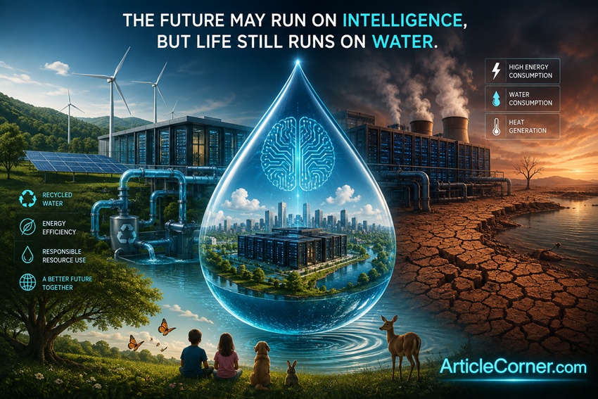 Artificial intelligence data center and water consumption | ArticleCorner