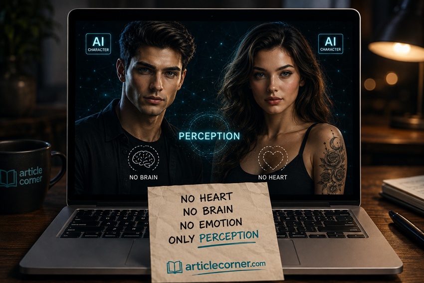 Beautiful AI characters showing how artificial intelligence can shape our perception of beauty, emotion and reality-articlecorner.com