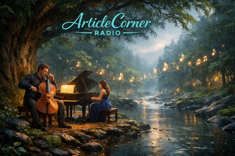 ArticleCorner Radio - Cello & Piano Music - calm radio music