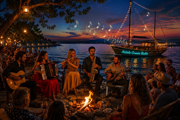 Flamenco Music,Spanish Guitar, Accordion, Flute, Sax & Mandolin Instrumental.article corner radio