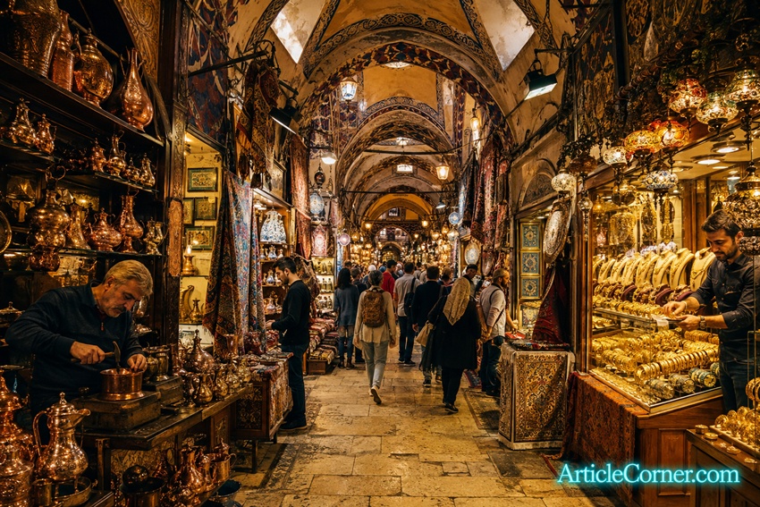 Grand Bazaar Türkiye-ArticleCorner Istanbul-articlecorner.com
