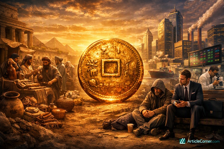 How the invention of money changed the world, from ancient trade to the modern economy - Article Corner Money article